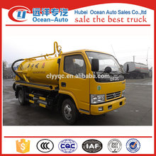 2016 new product 4000L suction sewage truck with vacuum pump